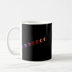 Planeten in zonnestelsel zoals het leven koffiemok