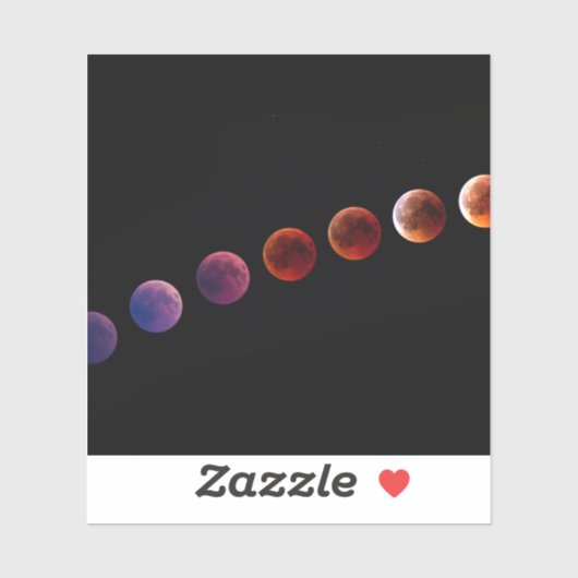 Planeten in zonnestelsel zoals het leven sticker (Vel)