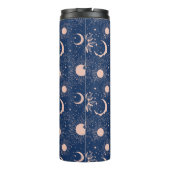 Planeten & Sterren Patroon Thermosbeker (Achterkant)