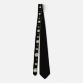 Planètes Cravate Jupiter Saturn Mars Necktie (Dos)