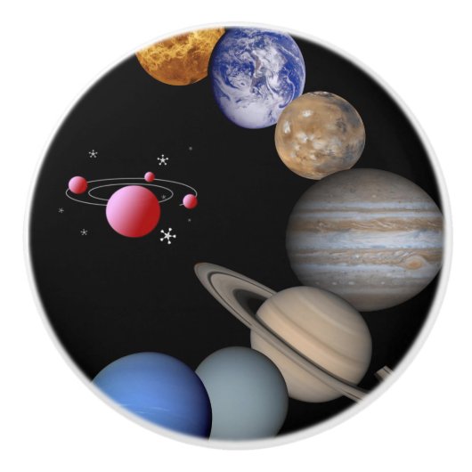 Planètes de boutons de porte (Devant)