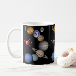 planètes de tasses