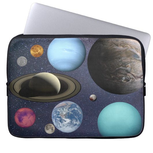 Planètes du système solaire Sac électronique (Devant)