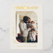 Planètes et étoiles Zodiac | FAIRE-PART DE NAISSAN (Recto)