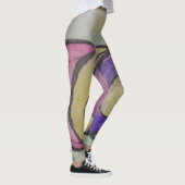 Planètes Leggings d'art Abstrait (Droite)