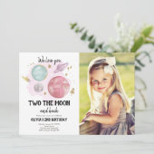 Planètes spatiales Extérieures Deuxième Invitation (Debout devant)