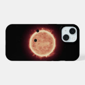 Planètes Transitant Red Nwarf Star Dans Trappist-1 (Verso Horizontal)