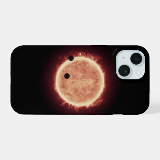 Planètes Transitant Red Nwarf Star Dans Trappist-1 (Verso Horizontal)