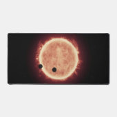 Planètes Transitant Red Nwarf Star Dans Trappist-1 (Recto)