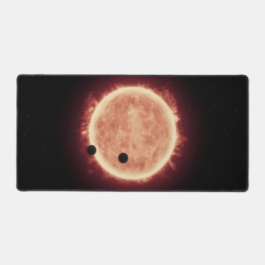 Planètes Transitant Red Nwarf Star Dans Trappist-1 (Recto)