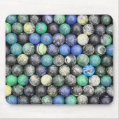 Planetoïden abstract afbeelding muismat (Voorkant)