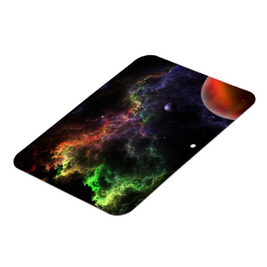 Planetoïden - Nebula Cluster Photo Magnet Magneet (Linkerzijde)