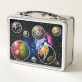 Planétoïdes Lunchbox métallique (Dos)