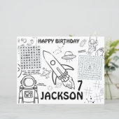 Planetplaatjes, werkblad buitenruimte (Staand voorkant)