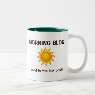 PlanetPOV - Morning Blog - Coffee Cup Tweekleurige Koffiemok
