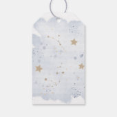 Planets buitenruimtesolaxy Dank u Cadeaulabel (Achterkant)