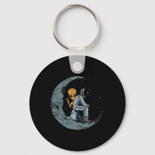 Planets Moon Spaceship Astronaut Sleutelhanger