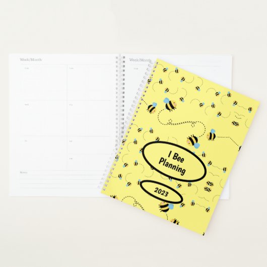 Planificateur 2023, Planificateur non daté, Planif (Devant avec enveloppe)