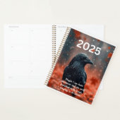 Planificateur 2025 Raven & Wolf (Devant avec enveloppe)