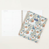 Planificateur 2026 Fleurs Abstraites Jolies (Devant avec enveloppe)