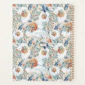 Planificateur 2026 Fleurs Abstraites Jolies (Dos)