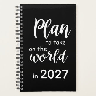 Planificateur 2027 Citation drôle Plan pour conqué