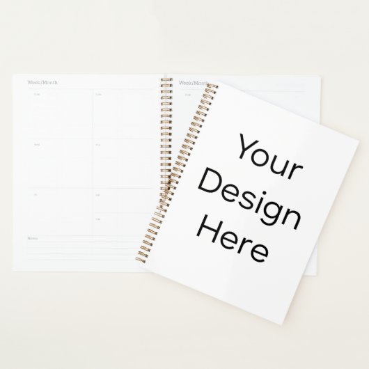 Planificateur 21,59 cm x 27,94 cm Couverture rigid (Devant avec enveloppe)
