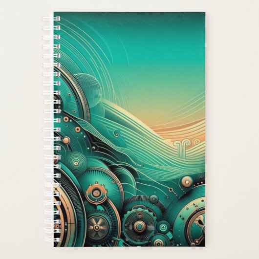 Planificateur 3D Steampunk (Devant)