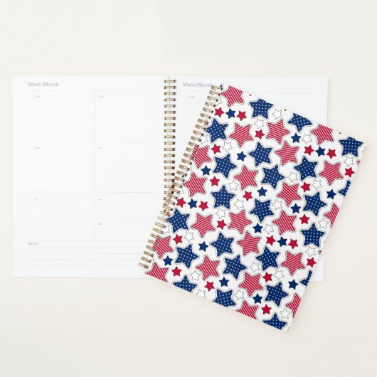 Planificateur 4 juillet (Devant avec enveloppe)