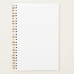 Planificateur à couverture rigide en forme de tass