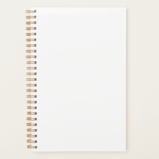Planificateur à couverture rigide en forme de tass (Devant)