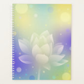 Planificateur à couverture rigide Lotus Glow (Devant)