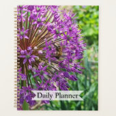 Planificateur Abeille sur Fleur (Devant)