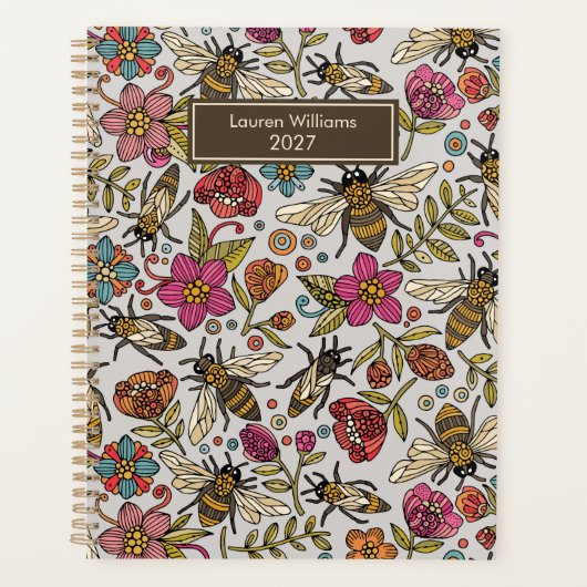 Planificateur Abeilles Occupées (Devant)