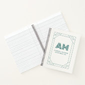 Planificateur Académique & Cahier de Notes Élégant (Intérieur)