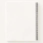 Planificateur Académique & Cahier de Notes Élégant (Dos)