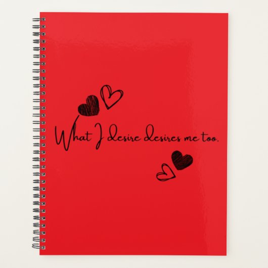 Planificateur Affirmations (Devant)