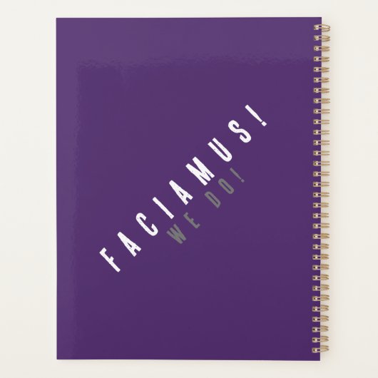 Planificateur Alpha Phi Delta (Dos)