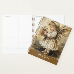 Planificateur Ange Vintage Personnalisez avec Votr