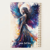 Planificateur - Angel élégant avec encre noire com (Dos)