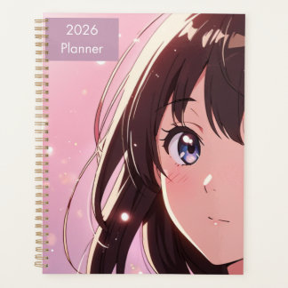Planificateur Anime Girl 2026
