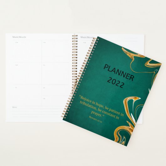 Planificateur annuel (Devant avec enveloppe)
