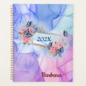 Planificateur annuel Abstrait personnalisé (Devant)