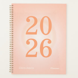 Planificateur annuel grand format Aura Orange
