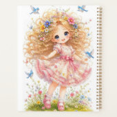 Planificateur annuel mignon de 12 mois (Dos)