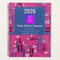 Planificateur annuel professionnel 2026 pour élect