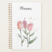 Planificateur annuel | Tulipes | 5,5 x 8,5 | Vide (Devant)