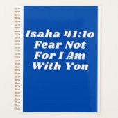 Planificateur annuel verset de la Bible chrétienne (Devant)