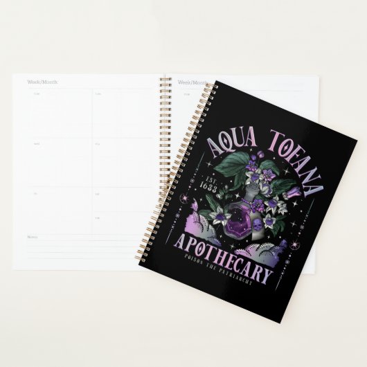 Planificateur Aqua Tofana (Devant avec enveloppe)