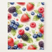 Planificateur Aquarelle Baies Mixtes (Dos)